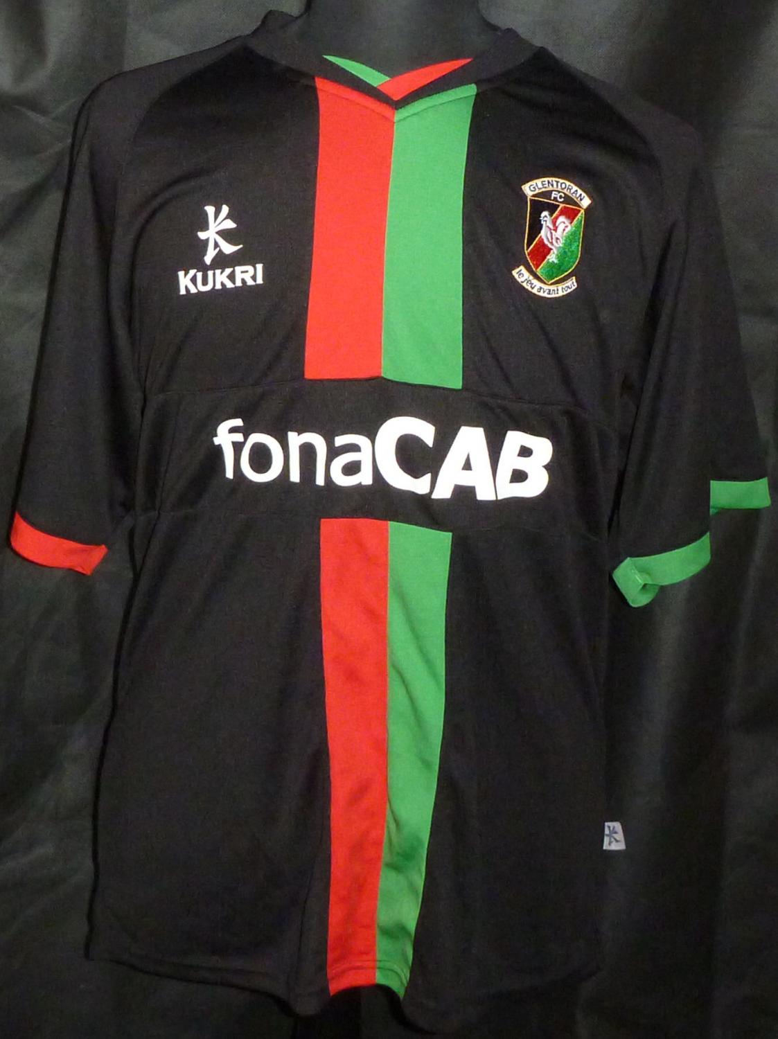 maillot équipe de glentoran exterieur 2011-2012 pas cher