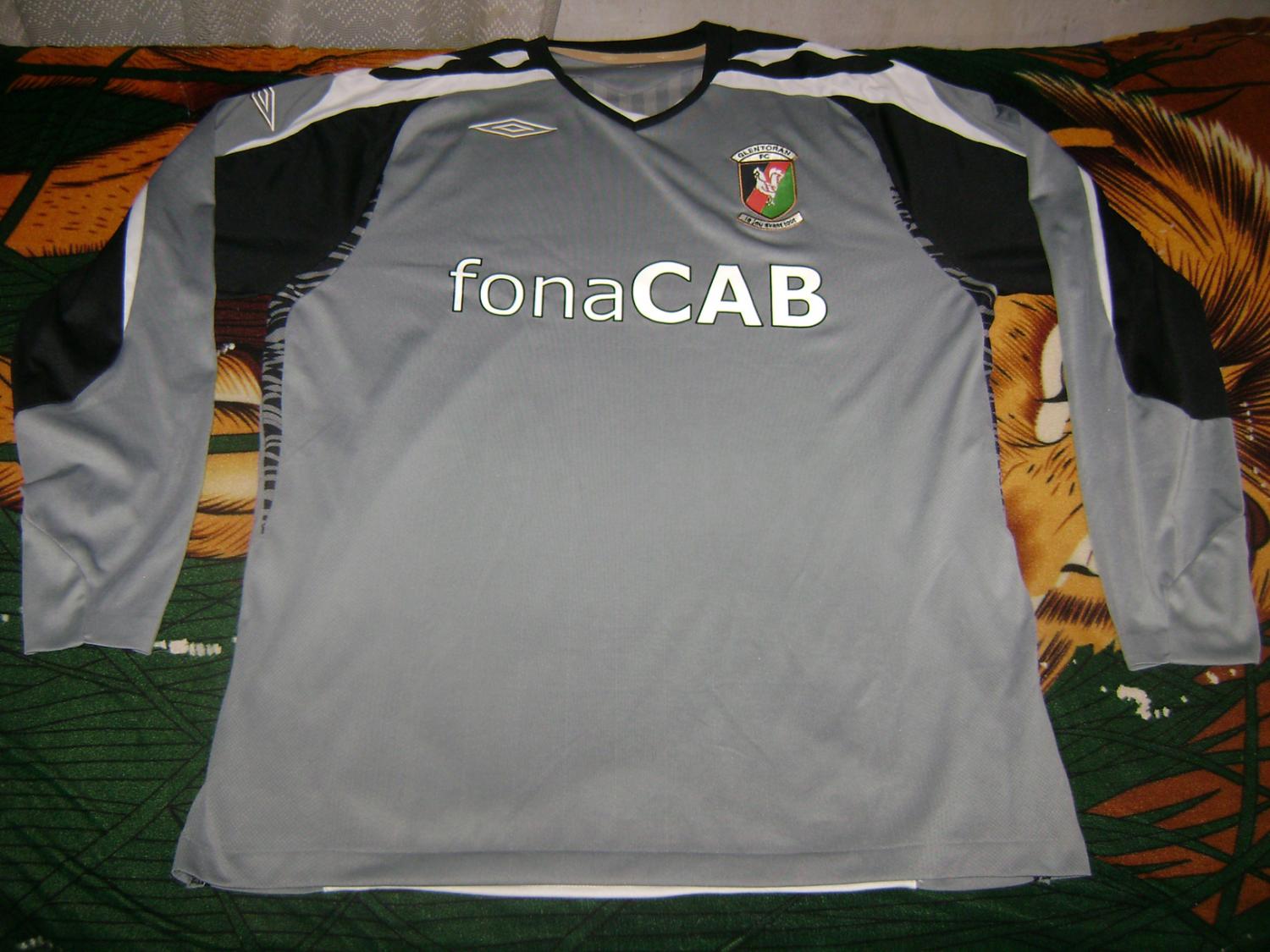 maillot équipe de glentoran gardien 2008-2009 pas cher