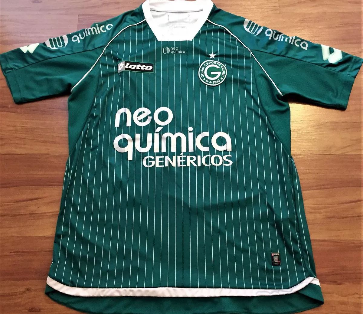 maillot équipe de goiás domicile 2010-2011 rétro