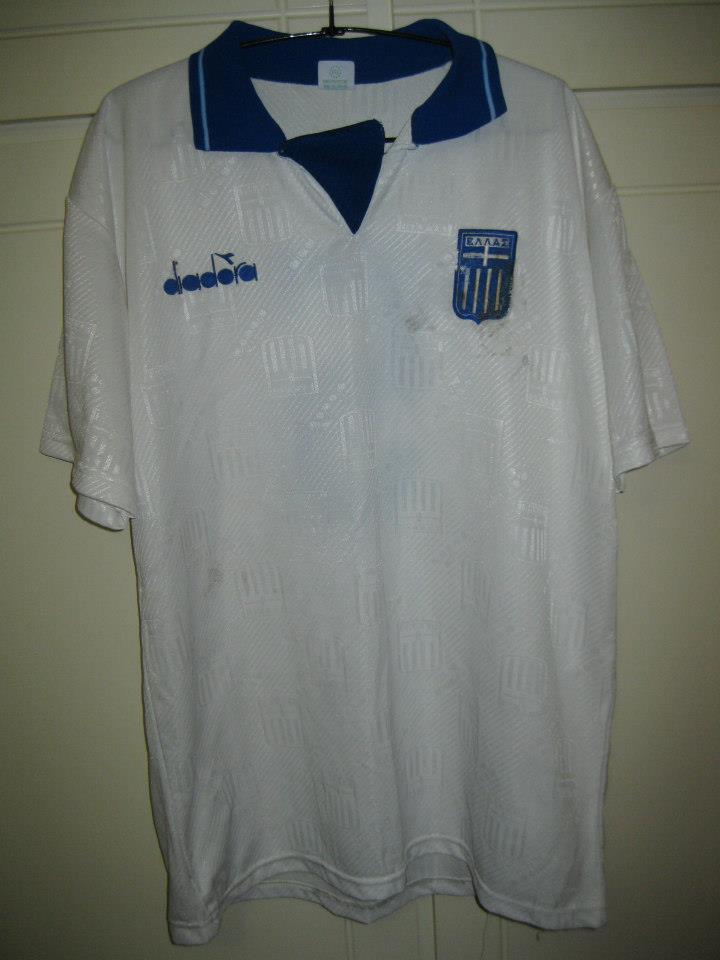 maillot équipe de grèce domicile 1993-1995 rétro