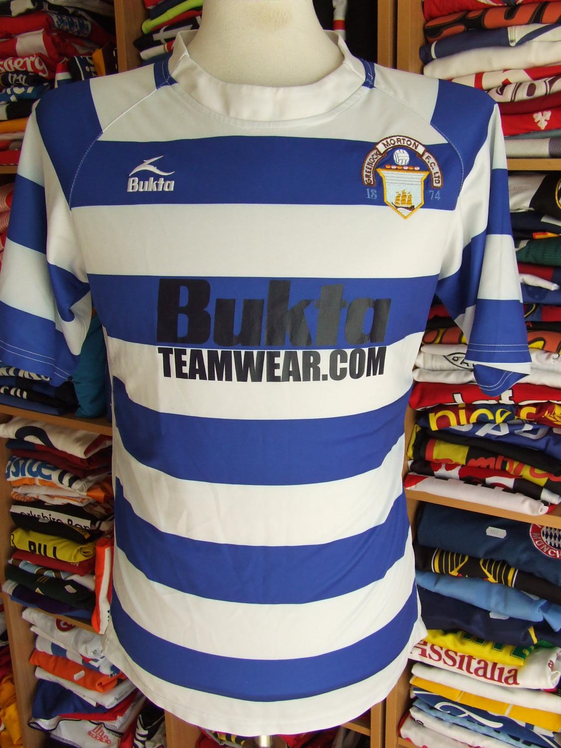 maillot équipe de greenock morton domicile 2007-2008 pas cher