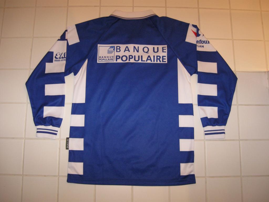 maillot équipe de grenoble foot 38 domicile 2000 pas cher