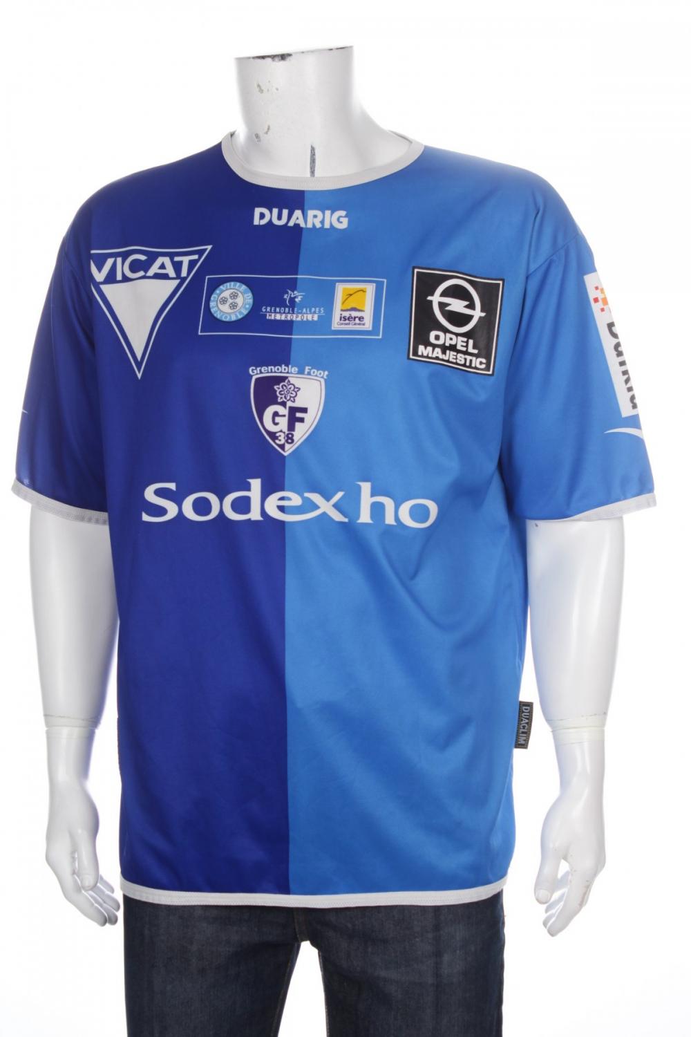 maillot équipe de grenoble foot 38 domicile 2003-2004 pas cher