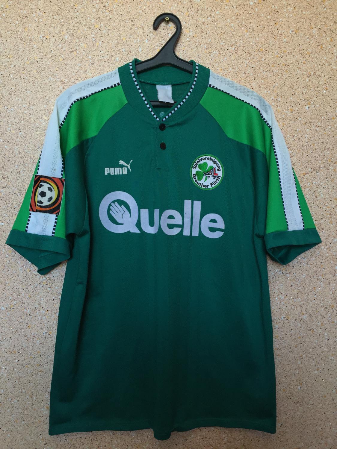 maillot équipe de greuther fürth domicile 1997-1998 pas cher