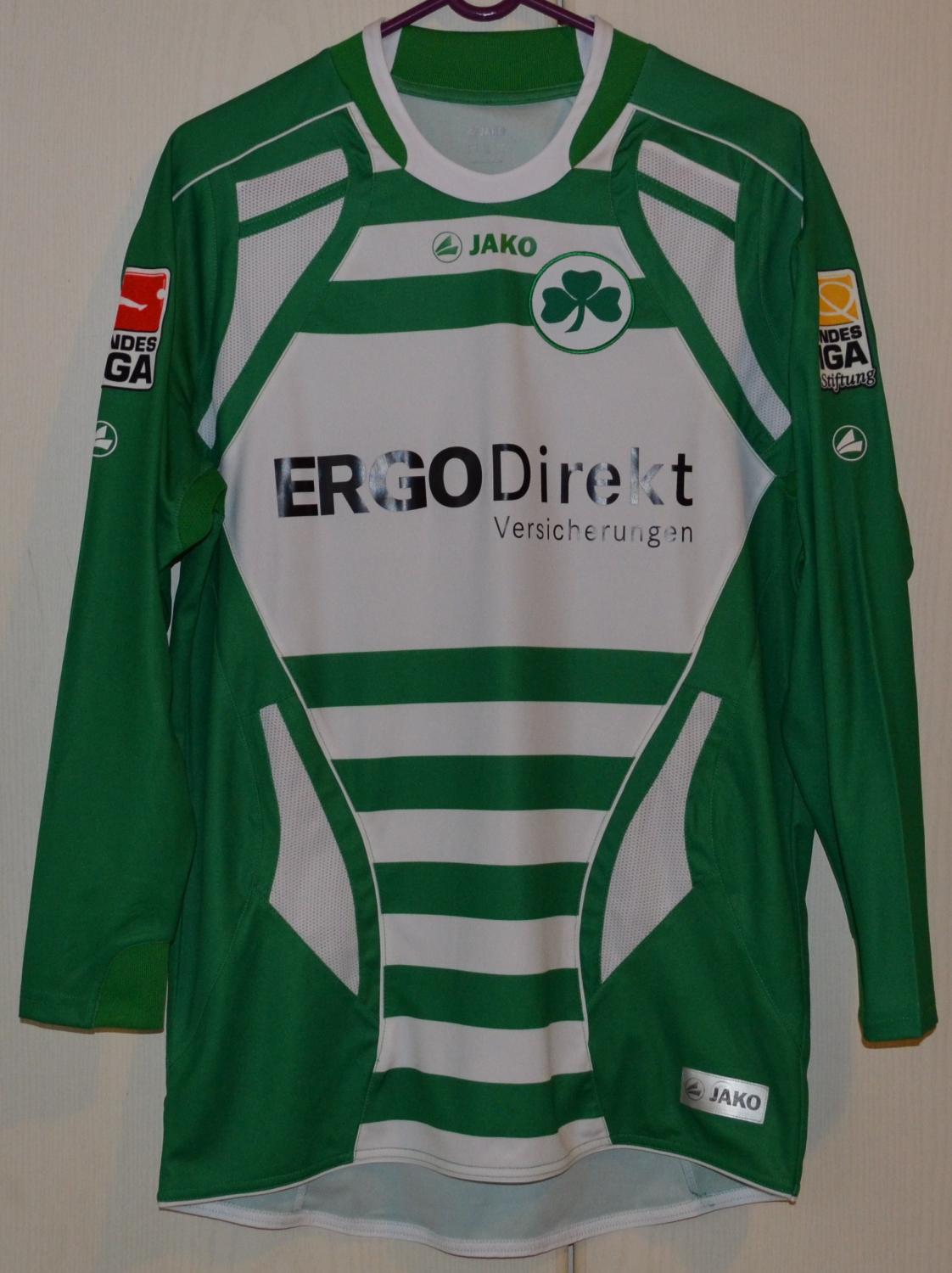 maillot équipe de greuther fürth domicile 2009-2010 pas cher