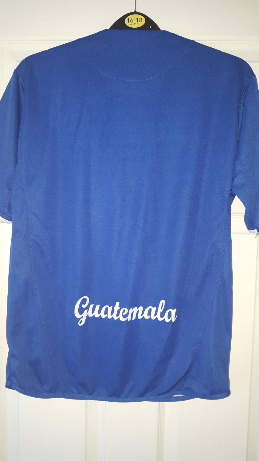 maillot équipe de guatemala exterieur 2012 rétro