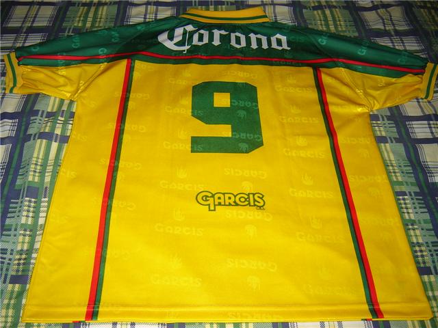 maillot équipe de guerreros acapulco exterieur 2000-2002 rétro maillot équipe de guerreros acapulco exterieur 2000-2002 rétro