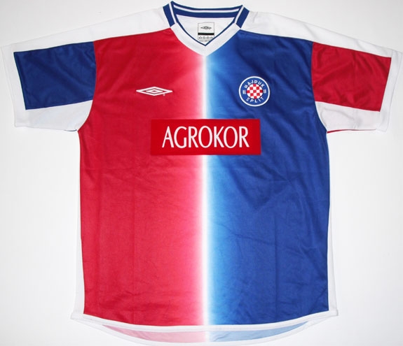 maillot équipe de hajduk split exterieur 2004-2006 pas cher