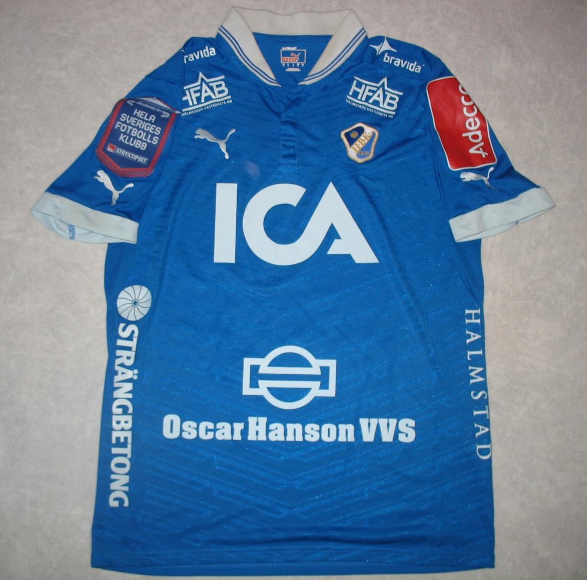 maillot équipe de halmstads bk domicile 2012 pas cher