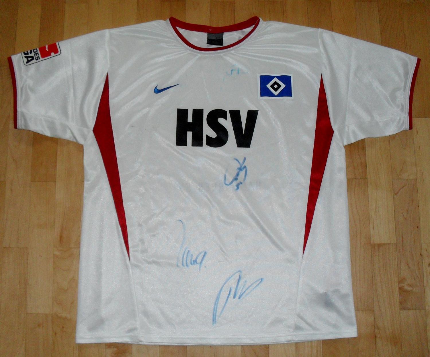 maillot équipe de hambourg sv domicile 2002-2003 pas cher