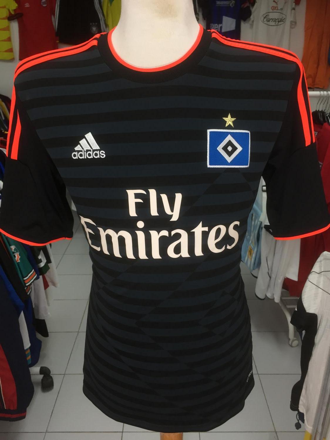 maillot équipe de hambourg sv exterieur 2014-2015 rétro