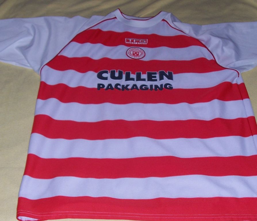 maillot équipe de hamilton academical domicile 2003-2004 rétro