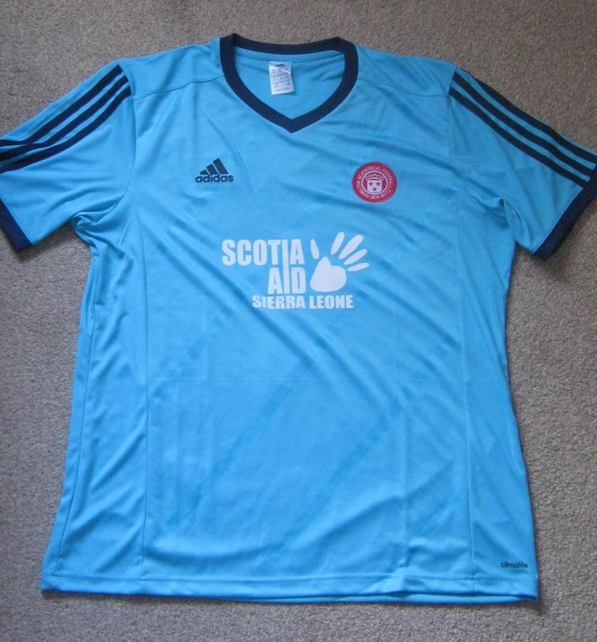 maillot équipe de hamilton academical exterieur 2015-2016 pas cher