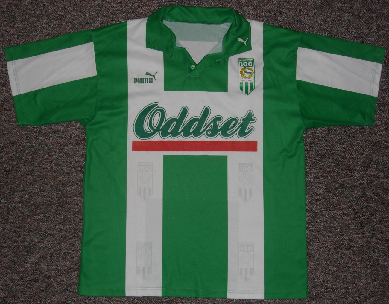 maillot équipe de hammarby if domicile 1997-1998 pas cher