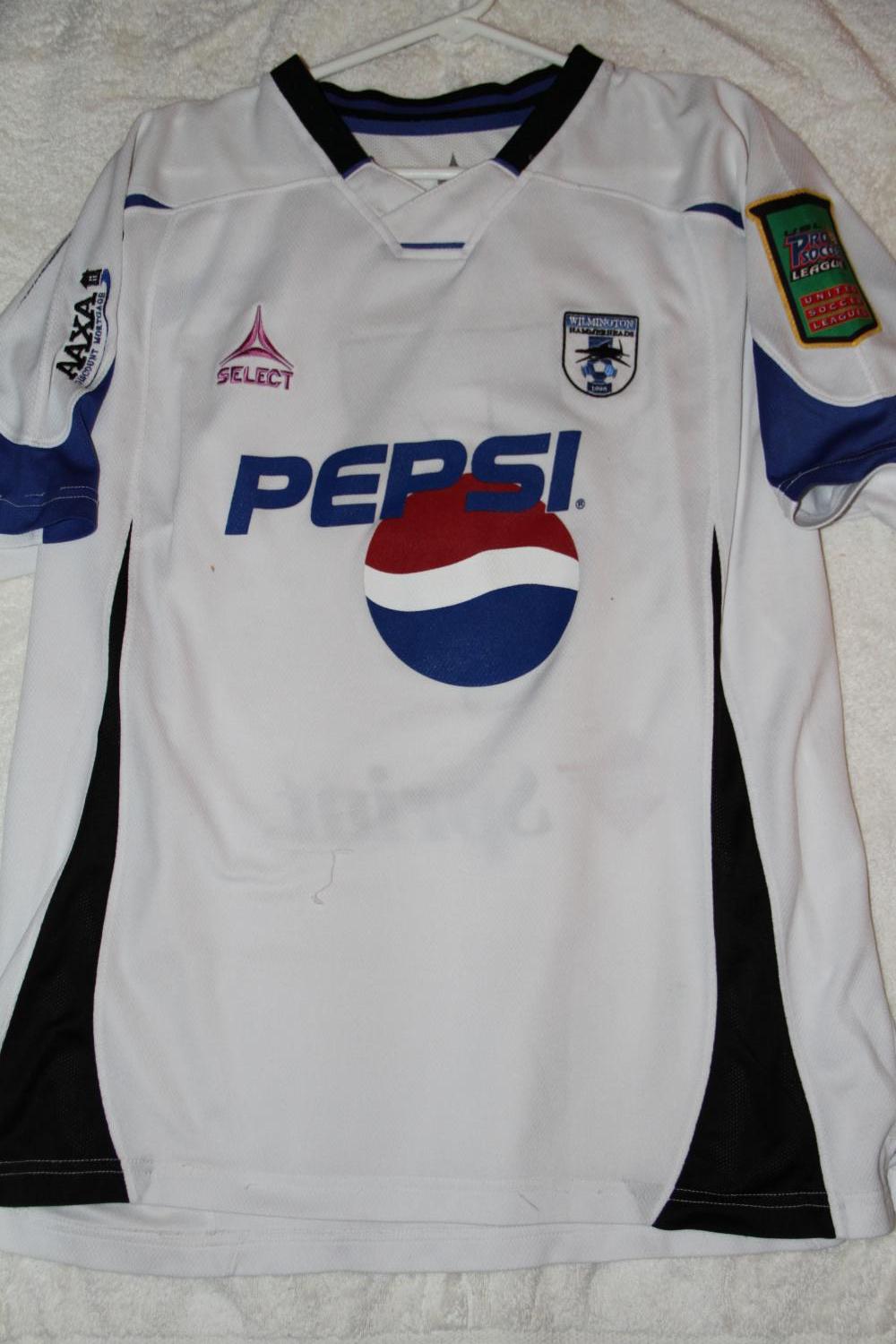 maillot équipe de hammerheads de wilmington exterieur 2004 rétro