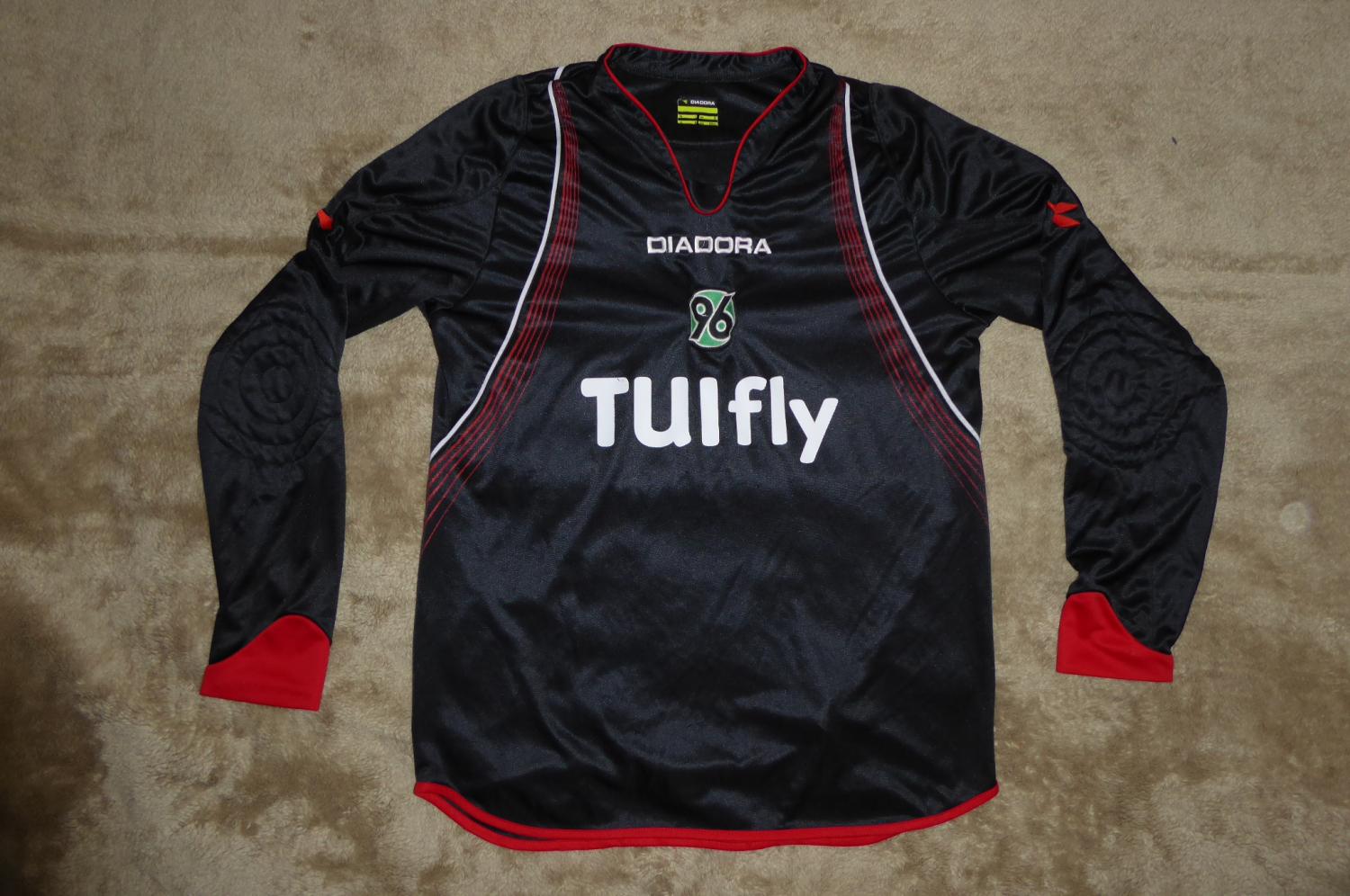 maillot équipe de hannover 96 gardien 2007-2008 rétro