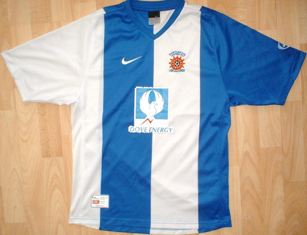 maillot équipe de hartlepool united domicile 2006-2007 rétro