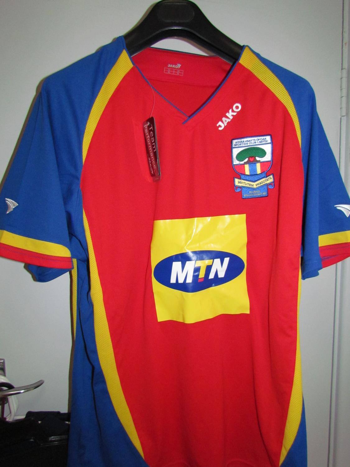 maillot équipe de hearts of oak domicile 2007-2010 pas cher