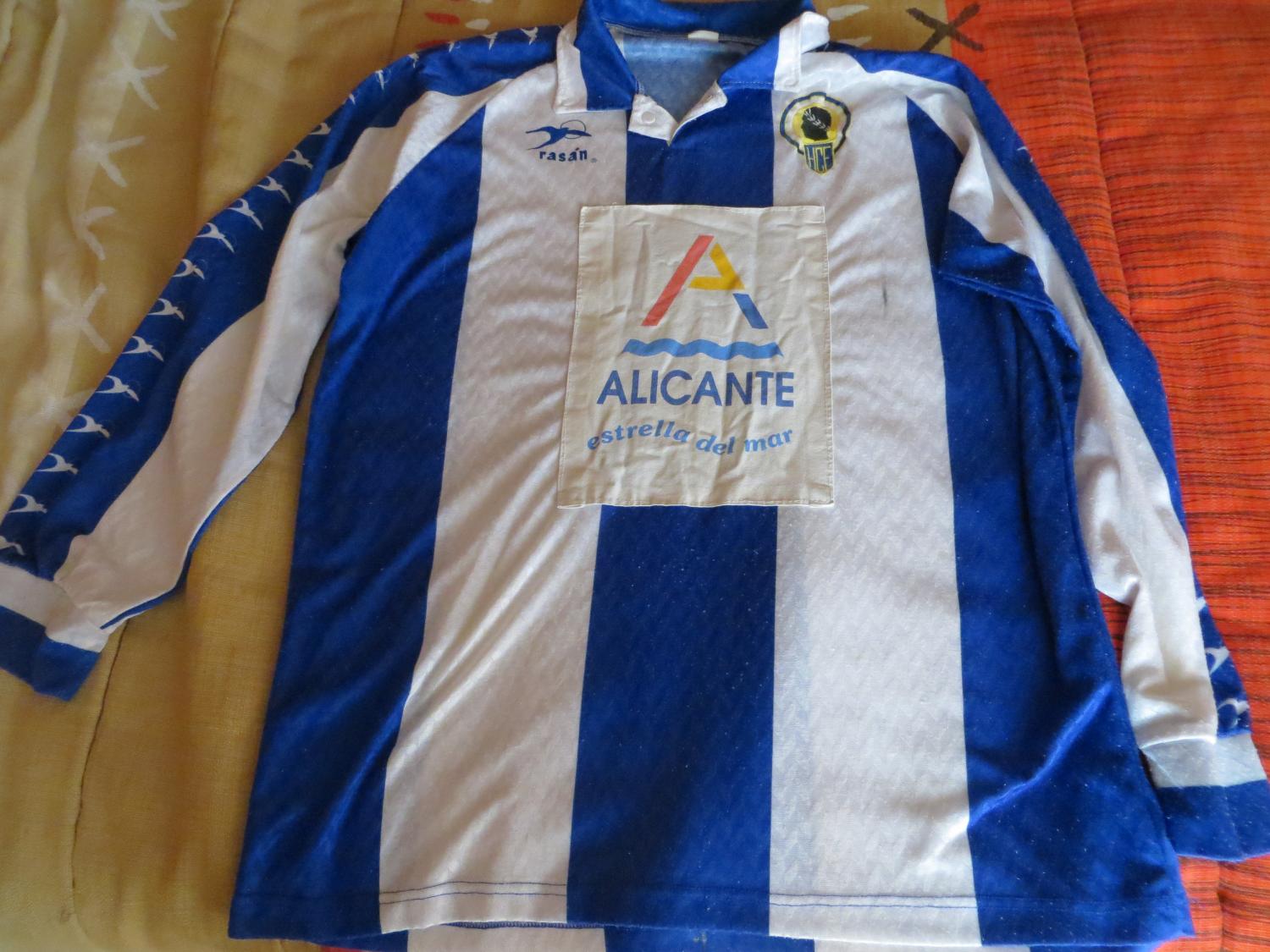 maillot équipe de hércules de alicante cf domicile 1994-1995 pas cher