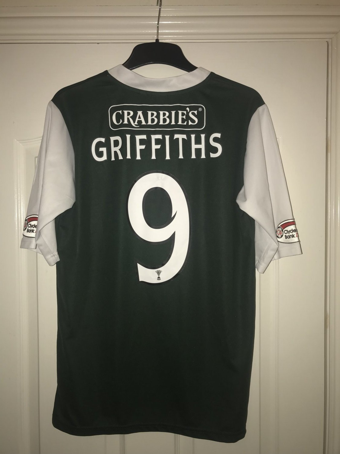 maillot équipe de hibernian fc domicile 2012-2013 pas cher