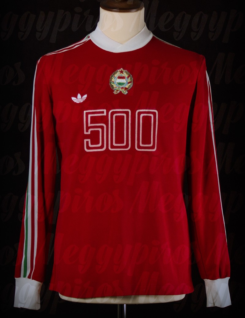 maillot équipe de hongrie domicile 1976 rétro