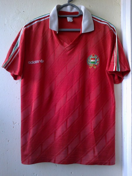 maillot équipe de hongrie domicile 1986 rétro