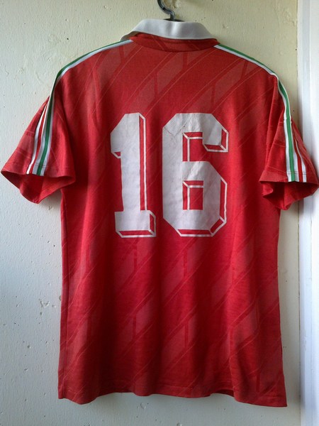 maillot équipe de hongrie domicile 1986 rétro maillot équipe de hongrie domicile 1986 rétro