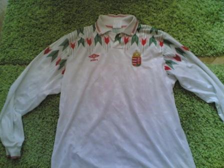 maillot équipe de hongrie exterieur 1992 rétro