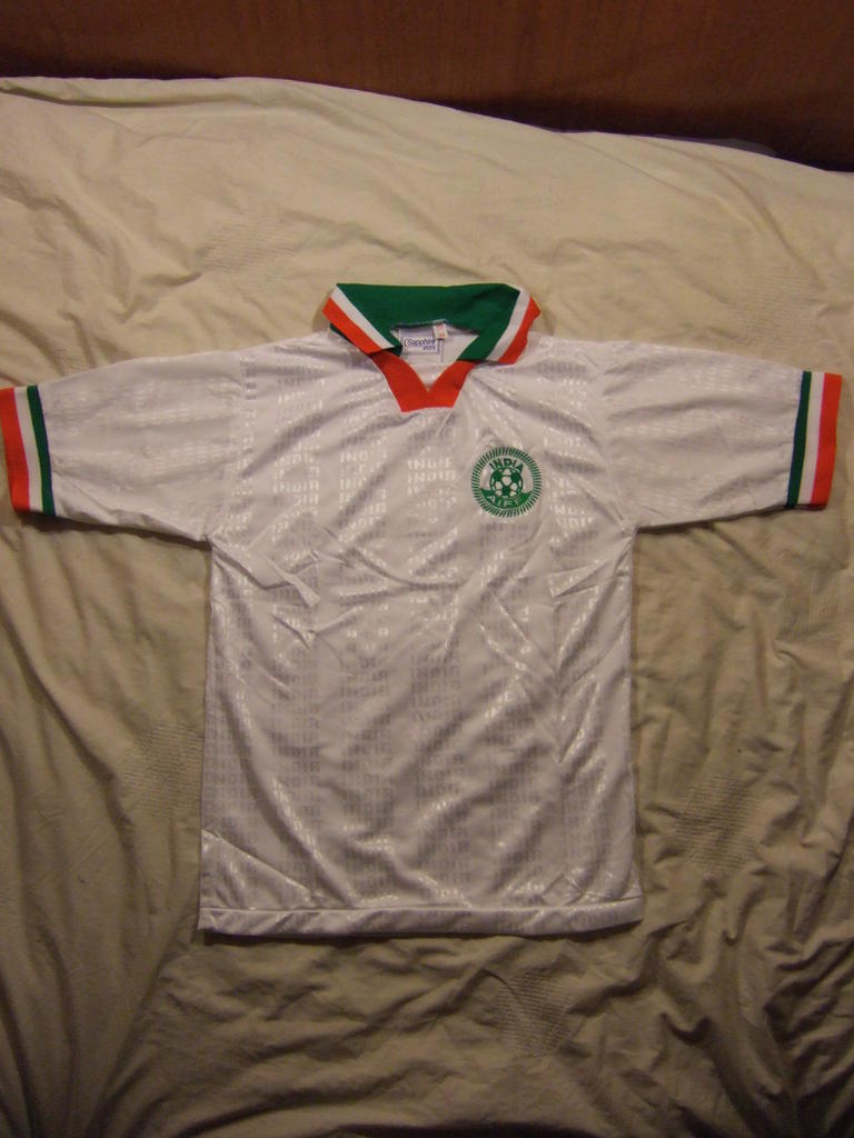 maillot équipe de inde domicile 2002 rétro