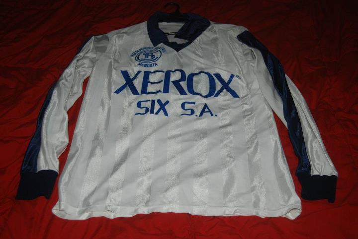 maillot équipe de independiente rivadavia exterieur 1989-1990 rétro