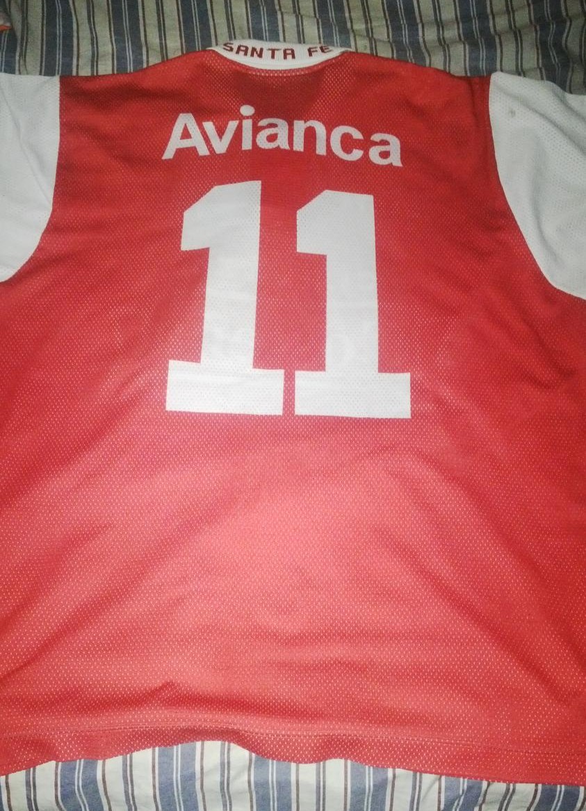 maillot équipe de independiente santa fe domicile 1995 rétro maillot équipe de independiente santa fe domicile 1995 rétro