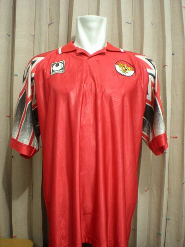 maillot équipe de indonésie domicile 1996 pas cher