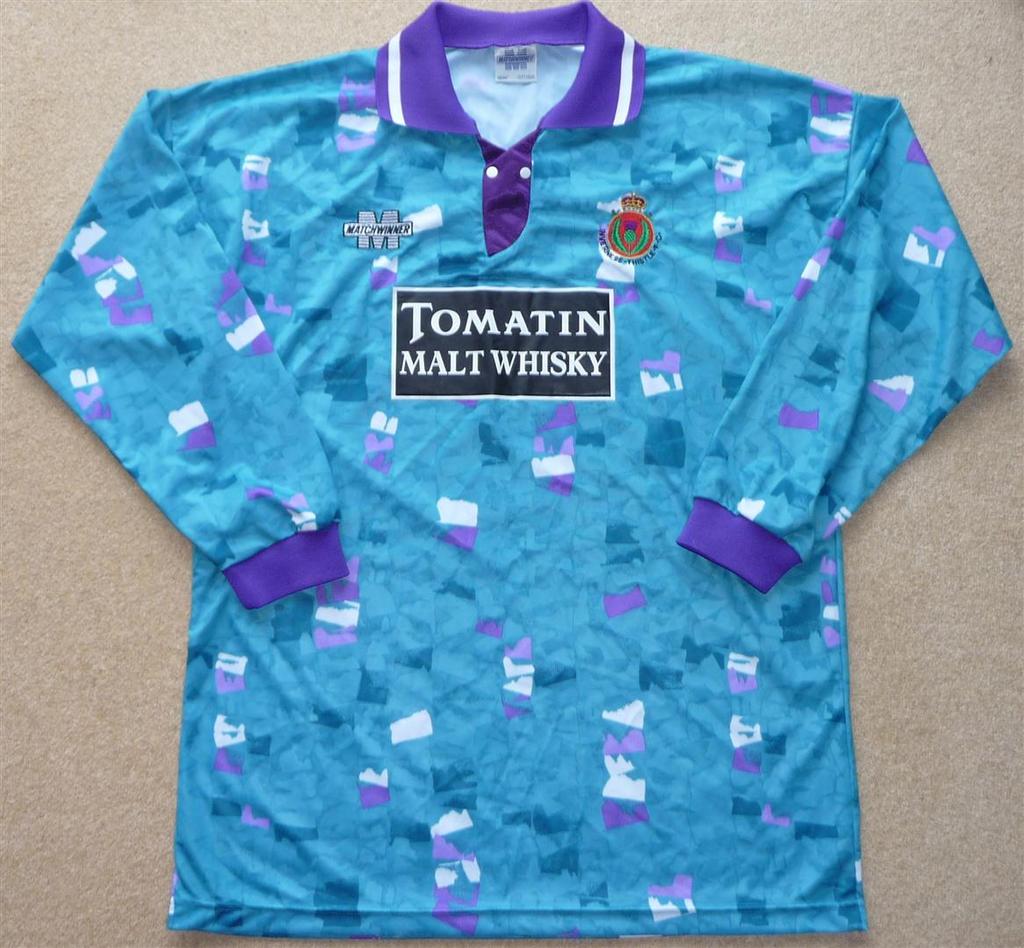 maillot équipe de inverness ct exterieur 1991-1994 pas cher