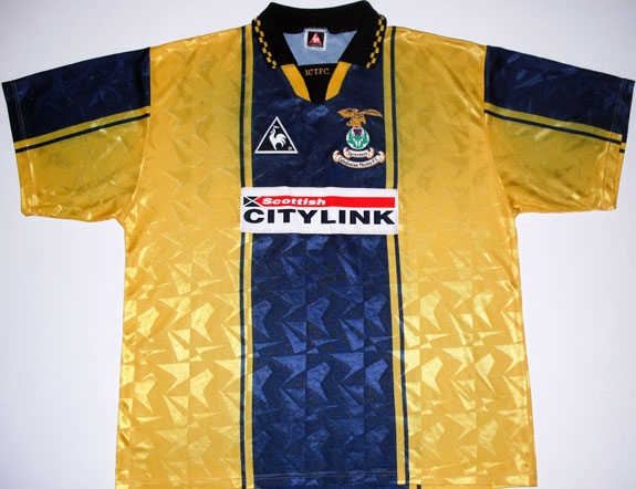 maillot équipe de inverness ct exterieur 1997-1998 rétro