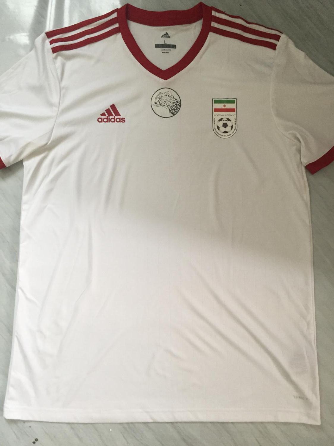 maillot équipe de iran domicile 2018-2020 rétro