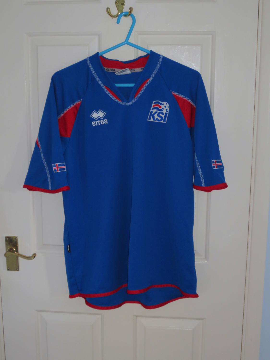 maillot équipe de islande domicile 2006-2008 pas cher