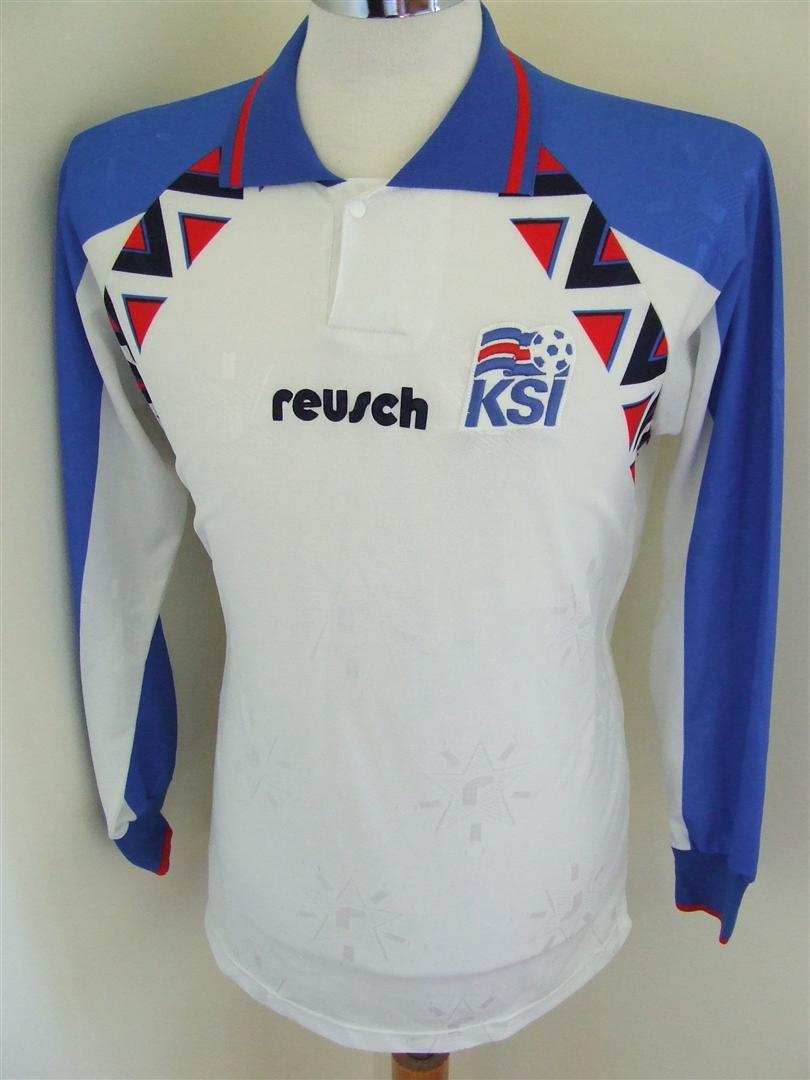 maillot équipe de islande exterieur 1996-1997 rétro