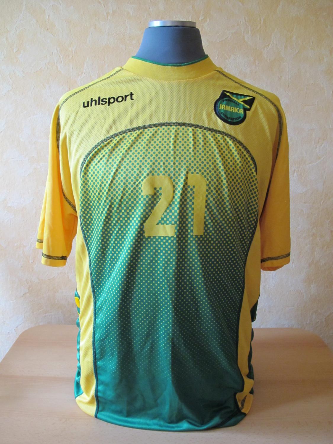 maillot équipe de jamaïque domicile 2004-2006 pas cher