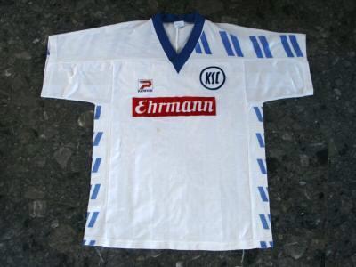 maillot équipe de karlsruher sc domicile 1992-1994 rétro