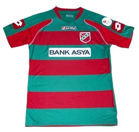 maillot équipe de karsiyaka sk domicile 2009-2010 rétro