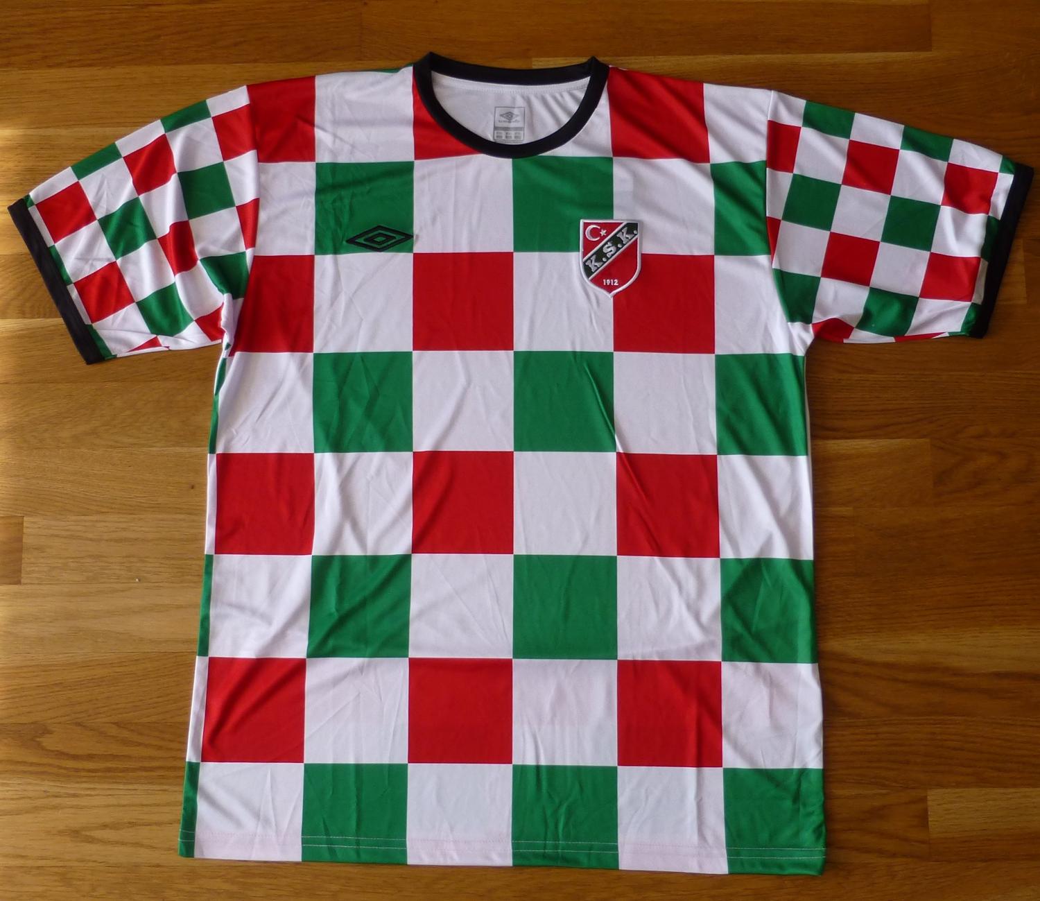 maillot équipe de karsiyaka sk domicile 2013-2014 rétro