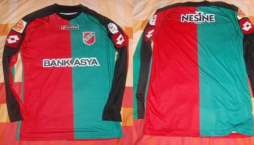 maillot équipe de karsiyaka sk third 2011-2012 rétro