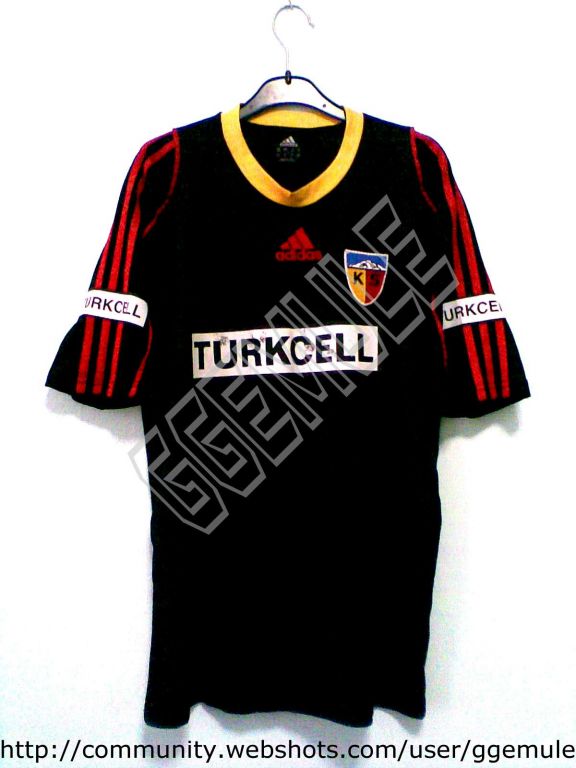 maillot équipe de kayserispor exterieur 2006-2007 pas cher