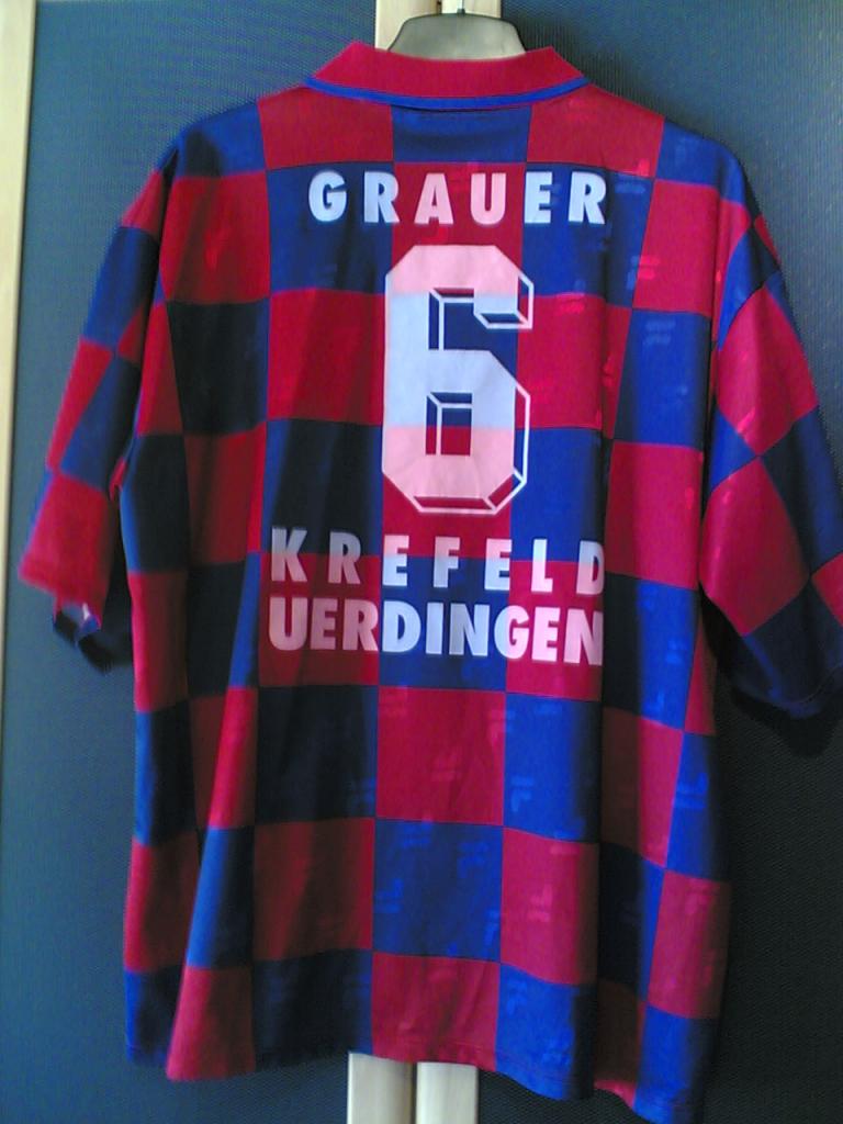 maillot équipe de kfc uerdingen 05 domicile 2001-2002 pas cher