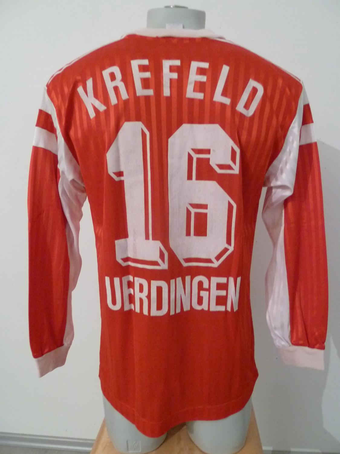 maillot équipe de kfc uerdingen 05 exterieur 1988-1989 pas cher