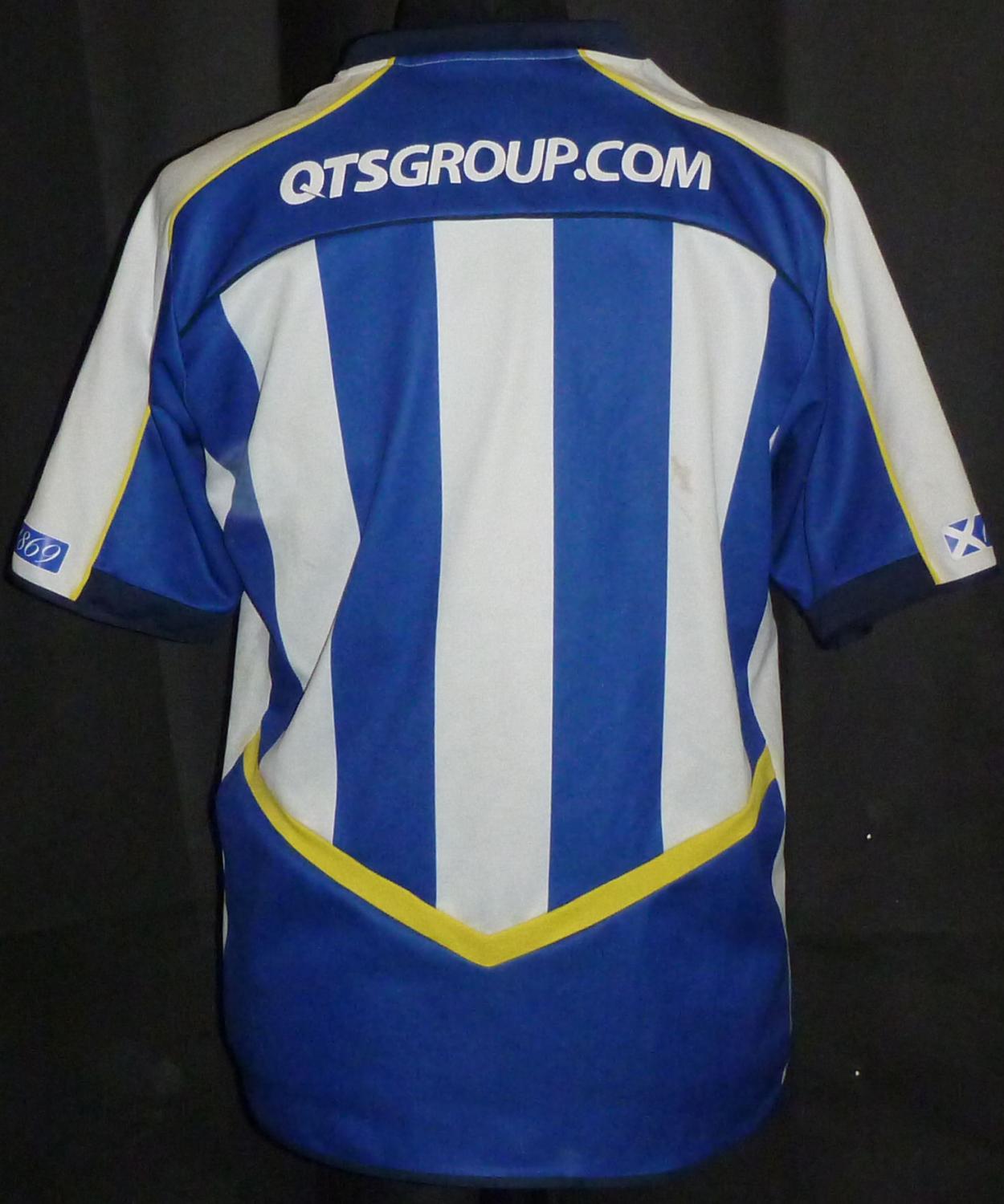 maillot équipe de kilmarnock fc domicile 2012-2013 rétro