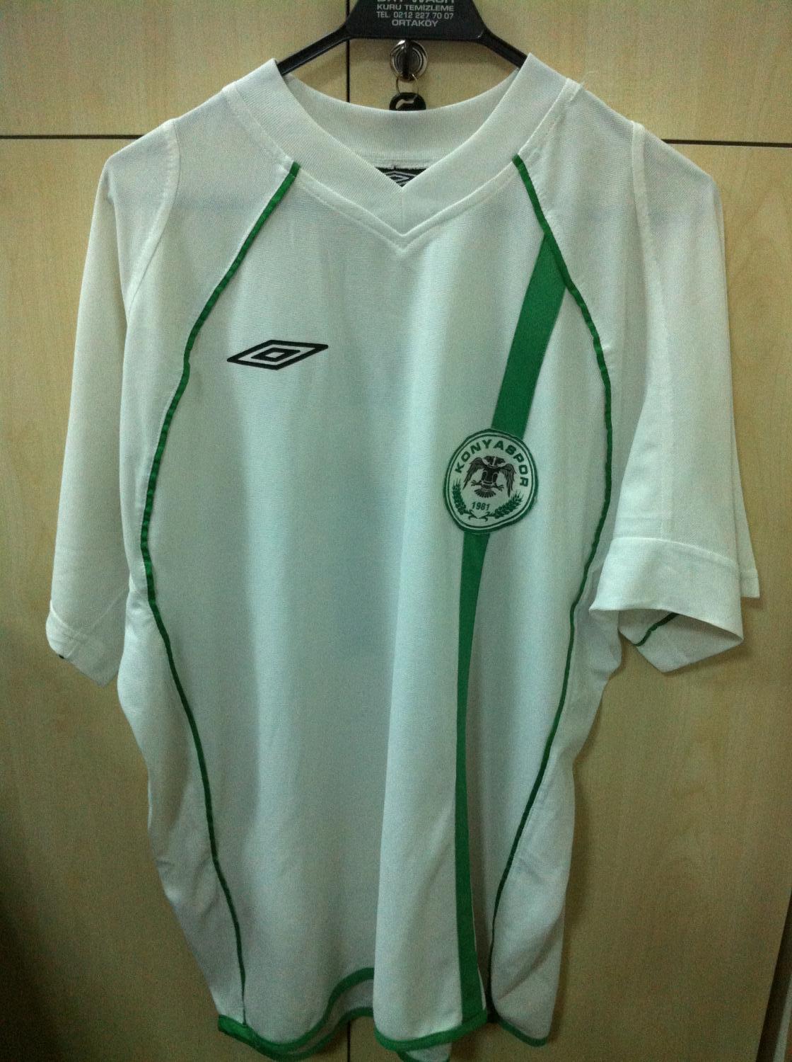 maillot équipe de konyaspor exterieur 2002-2003 pas cher