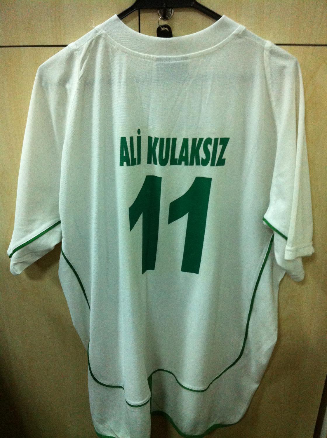 maillot équipe de konyaspor exterieur 2002-2003 pas cher