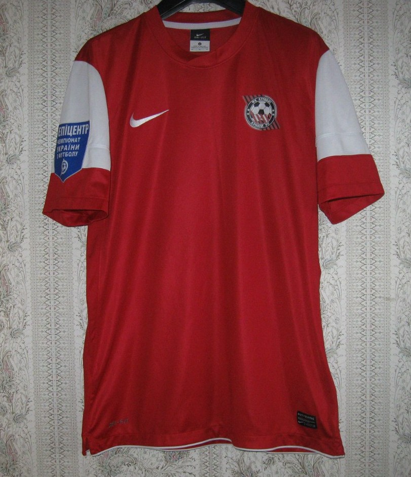 maillot équipe de kryvbass kryvy rih domicile 2011-2012 pas cher