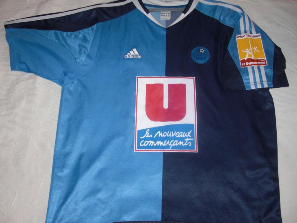 maillot équipe de le havre ac domicile 2006-2007 rétro